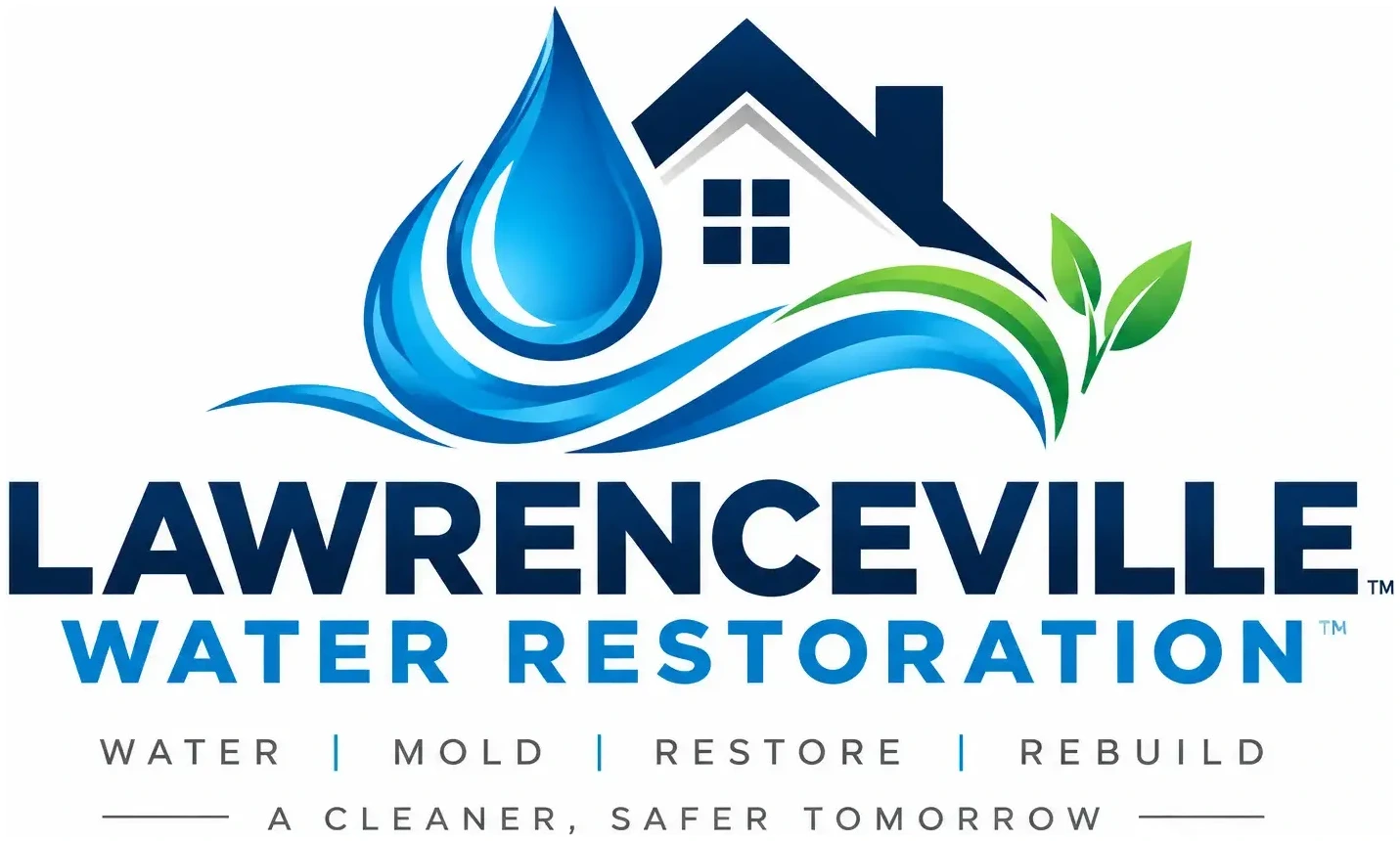 Lawrenceville Water Restoration logo